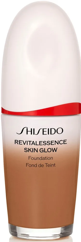 Тональная основа Shiseido Revitalessence Skin Glow с сияющим финишем, SPF 30, оттенок 430 - Cedar