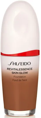 Тональная основа Shiseido Revitalessence Skin Glow с сияющим финишем, SPF 30, оттенок 450 - Copper