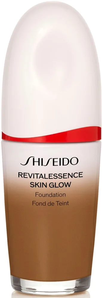 Тональная основа Shiseido Revitalessence Skin Glow с сияющим финишем, SPF 30, оттенок 510 - Suede