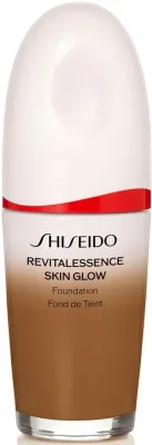 Тональная основа Shiseido Revitalessence Skin Glow с сияющим финишем, SPF 30, оттенок 510 - Suede