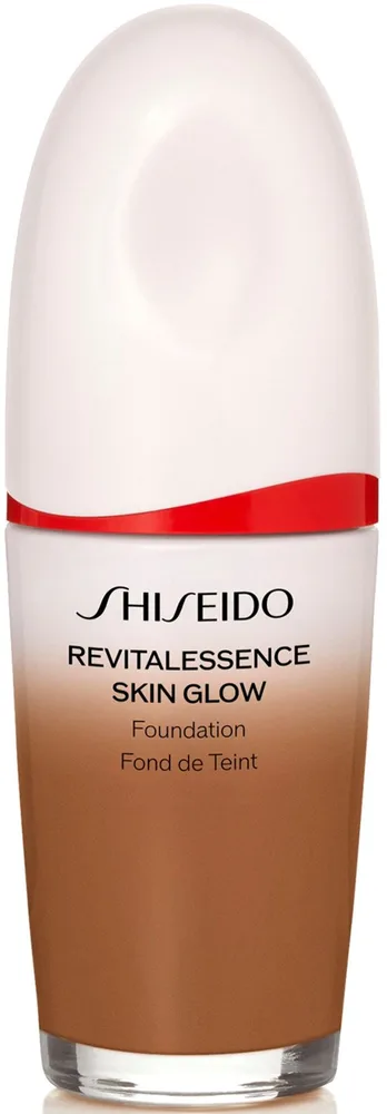 Тональная основа Shiseido Revitalessence Skin Glow с сияющим финишем, SPF 30, оттенок 460 - Topaz