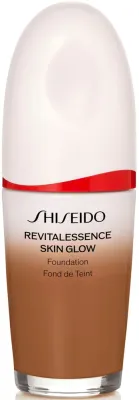 Тональная основа Shiseido Revitalessence Skin Glow с сияющим финишем, SPF 30, оттенок 460 - Topaz