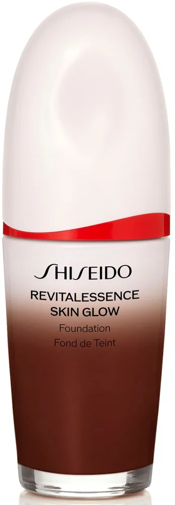 Тональная основа Shiseido Revitalessence Skin Glow с сияющим финишем, SPF 30, оттенок 540 - Mahogany