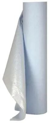 Одноразовые простыни Abena, с плёнкой, в рулоне, синие