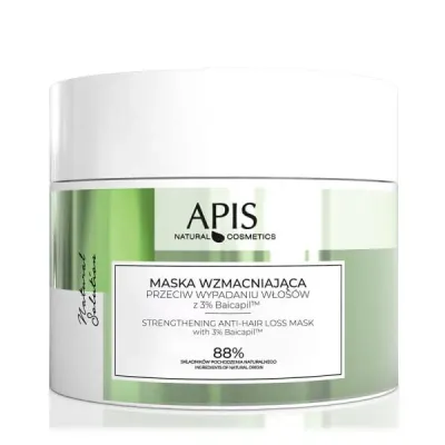 Маска для волос Apis Natural Solution с Baicapil укрепляющая, против выпадения, 200 мл