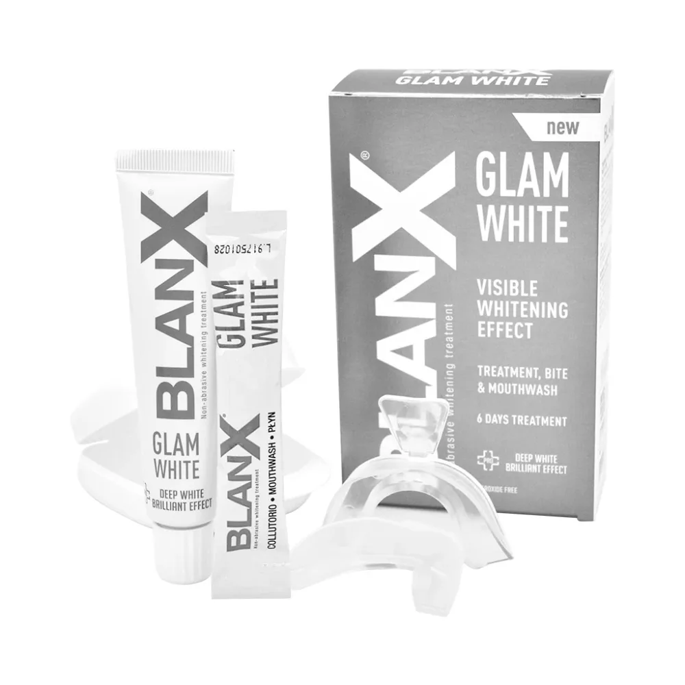 Система для отбеливания зубов BlanX Glam White, на 6 дней, 40 мл