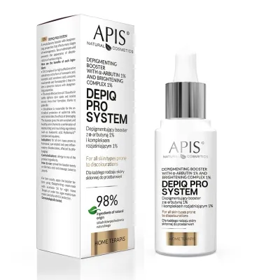 Бустер для лица Apis Depiq Pro System депигментирующий, с 1% альфа-арбутина