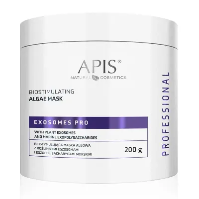 Альгинатная маска для лица Apis Exosomes Pro биостимулирующая, с растительными экзосомами, для зрелой кожи, 200 г