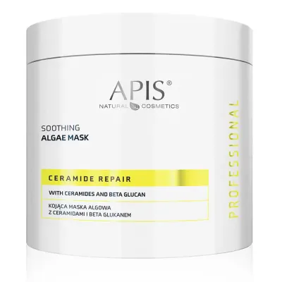 Альгинатная маска для лица Apis Ceramide Repair с керамидами, успокаивающая, для сухой и чувствительной кожи, 200 г
