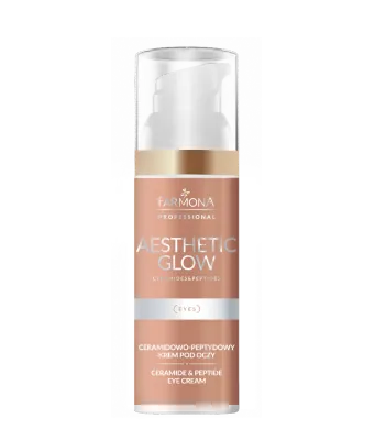 Крем для кожи вокруг глаз Farmona Aesthetic Glow с церамидами и пептидами, 50 мл