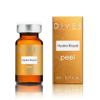 Пилинг для лица Dives Med Hydra Royal Peel с молочной, феруловой и транексамовой кислотами, 5 мл