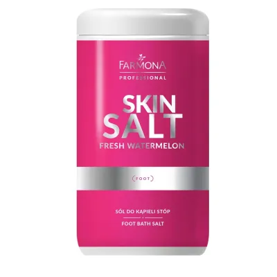 Соль для ножных ванн Farmona Skin Salt Fresh Watermelon, арбуз, для сухой кожи