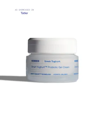 Крем-гель для лица Korres Greek Yoghurt Probiotic Gel Cream, увлажняющий, для нормальной и комбинированной кожи, 40 мл