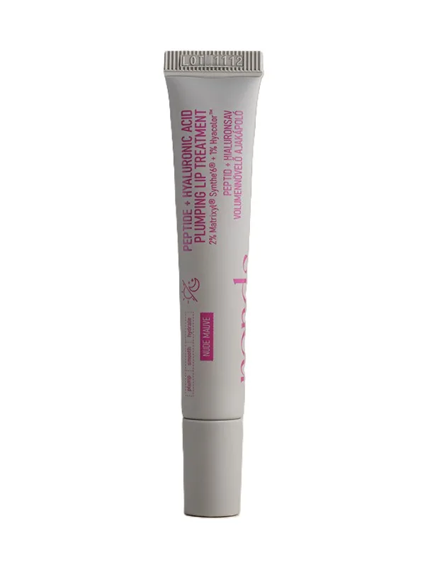 Сыворотка для губ Nerds Peptide + Hyaluronic Acid Plumping Lip Treatment Nude Mauve, с пептидами, 10 мл
