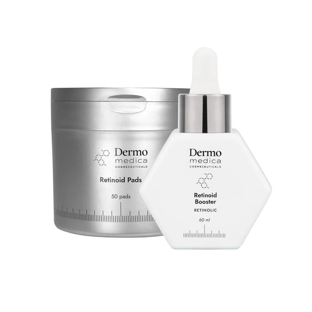 Бустер для лица Dermomedica Retinoid Booster, с ретинолом, с дисками, 50 шт