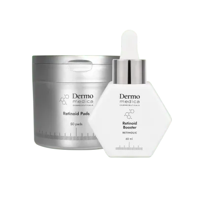 Бустер для лица Dermomedica Retinoid Booster, с ретинолом, с дисками, 50 шт