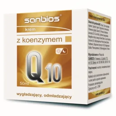 Крем для лица Sanbios с коэнзимом Q10, антивозрастной, 50 мл