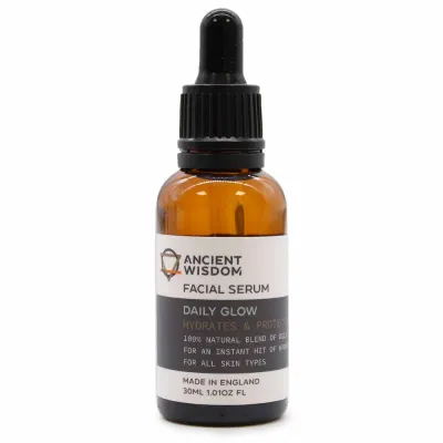 Масляная сыворотка для лица Ancient Wisdom Daily Glow с маслом марулы, для сияния, 30 мл