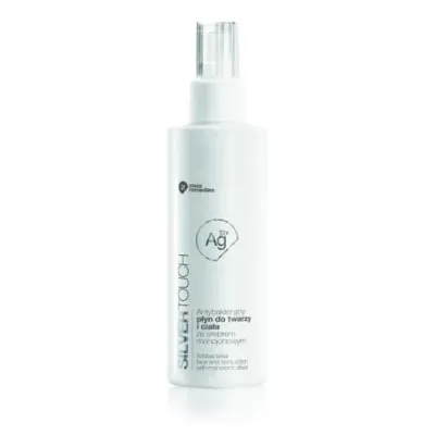 Антибактериальная жидкость для лица и тела Invex Remedies Silver Touch Ag124 с моноионным серебром, 200 мл