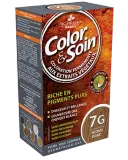 Стойкая краска для волос Color & Soin, закрашивает 100% седины, 135 мл, оттенок farba do włosów Złocisty Blond - Piękne włosy — фото 1