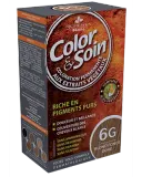 Стойкая краска для волос Color & Soin, закрашивает 100% седины, 135 мл, оттенок farba do włosów kolor (Złocisty ciemny blond) , - e-ZikoApteka — фото 1
