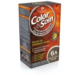Стойкая краска для волос Color & Soin, закрашивает 100% седины, оттенок 6A, 135 мл — фото 1