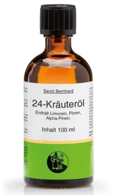 Эфирное масло Krauterhaus Sanct Bernhard 24 травы, 100% натуральное, 100 мл