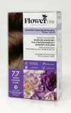 Стойкая краска для волос FlowerTint, кремовая, оттенок 7.7 — фото 1