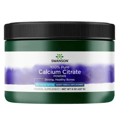 Цитрат кальция Swanson Calcium Citrate, порошок, 227 г