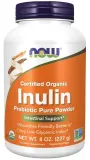 Инулин в порошке NOW Foods Inulin Organic, пребиотик, 227 г — фото 1