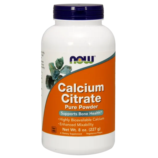 Цитрат кальция NOW Foods Calcium Citrate, порошок, 227 г