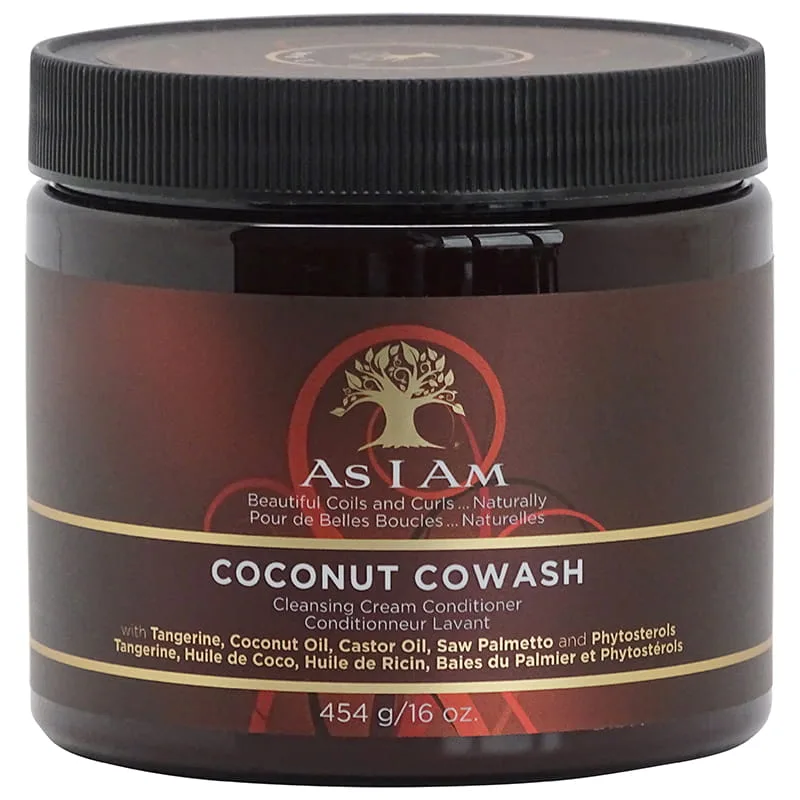 Очищающий кондиционер As I Am Coconut CoWash для мытья без шампуня, 454 г