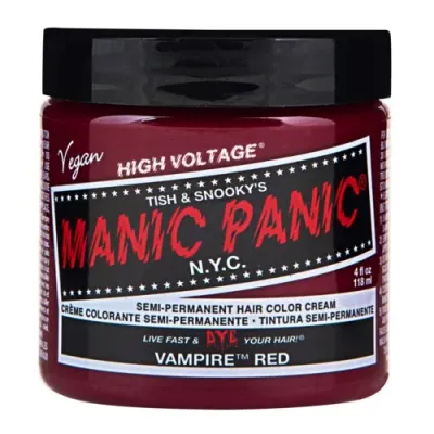 Полуперманентная краска для волос Manic Panic Classic High Voltage, оттенок Vampire Red, 118 мл
