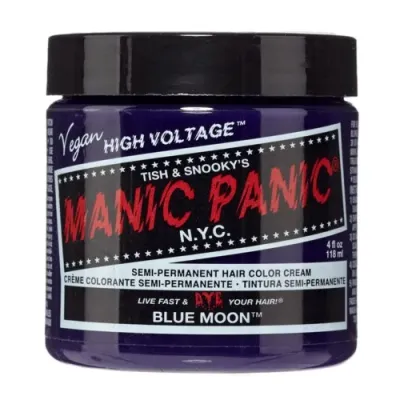 Тонер для волос Manic Panic, полуперманентный, оттенок Blue Moon, 118 мл