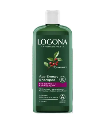 Шампунь Logona Age Energy с кофеином, увлажняющий, 250 мл
