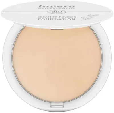 Кремовая тональная основа Lavera Cream to Powder Foundation, оттенок Light 01, 10,5 г
