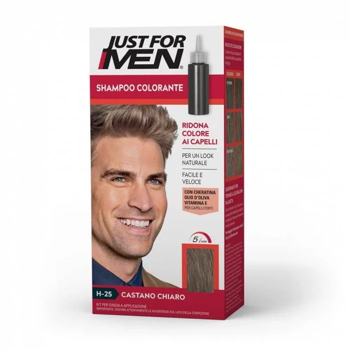 Краска для волос Just For Men, гелевая, для мужчин, оттенок H25