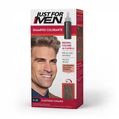Краска для волос Just For Men, гелевая, для мужчин, оттенок H25