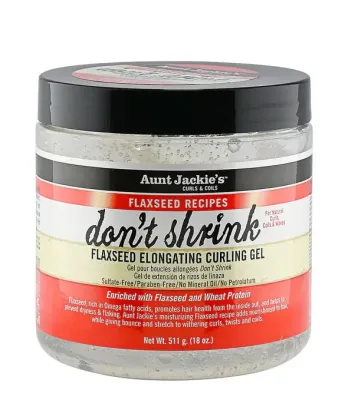 Гель для волос Aunt Jackie's Don't Shrink, для кудрявых и волнистых волос, 426 г