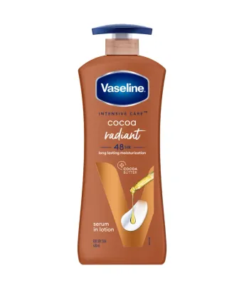 Лосьон для тела Vaseline Intensive Care Cocoa Radiant, с маслом какао, для сухой кожи, 600 мл