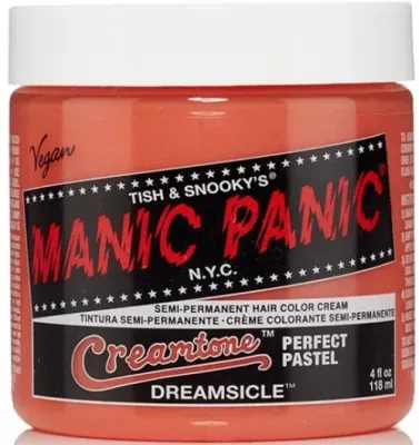 Полуперманентная краска Manic Panic Semi-Permanent Hair Color Cream, кремовая, 118 мл, оттенок Cream Dreamsicle