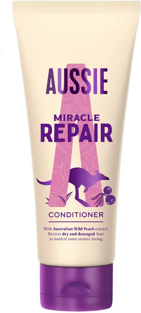 Кондиционер для волос Aussie Miracle Repair восстанавливающий, для сухих и повреждённых волос, 200 мл