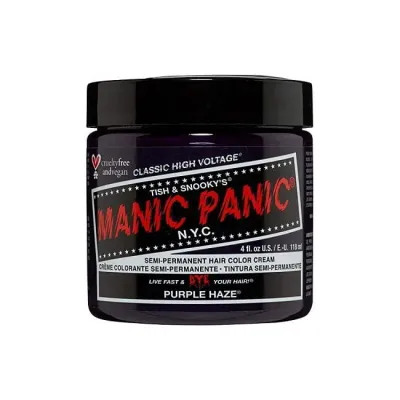 Полуперманентная краска для волос Manic Panic, оттенок Purple Haze, 118 мл