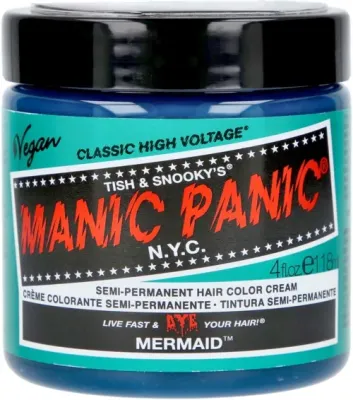 Полуперманентная краска для волос Manic Panic, оттенок Mermaid, 118 мл