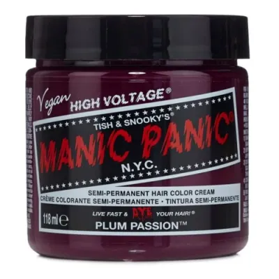 Полуперманентная краска для волос Manic Panic, оттенок Plum Passion, 118 мл