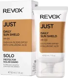 Солнцезащитный крем для лица Revox B77 Just Daily Sun Shield SPF 50+, с гиалуроновой кислотой, 30 мл — фото 2