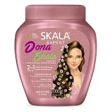 Маска для волос Skala Expert Dona Skala укрепляющая, для блеска, для волнистых и прямых волос, 1000 г — фото 1
