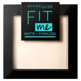 Компактная пудра Maybelline New York Fit Me Matte + Poreless матирующая, оттенок 220 Natural Beige, 9 г — фото 1