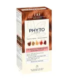 Стойкая краска для волос Phyto Phytocolor, с растительными пигментами, оттенок 7.43 — фото 1