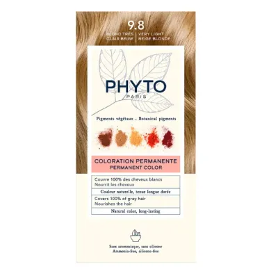 Стойкая краска для волос Phyto Phytocolor, без аммиака, оттенок 9.8